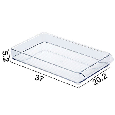 Refrigerator drawer storage box
