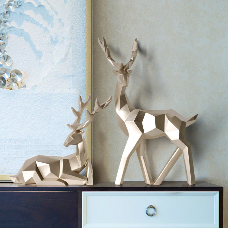 Decoration Deers Table Ornament