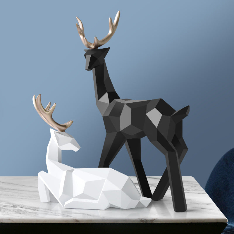 Decoration Deers Table Ornament