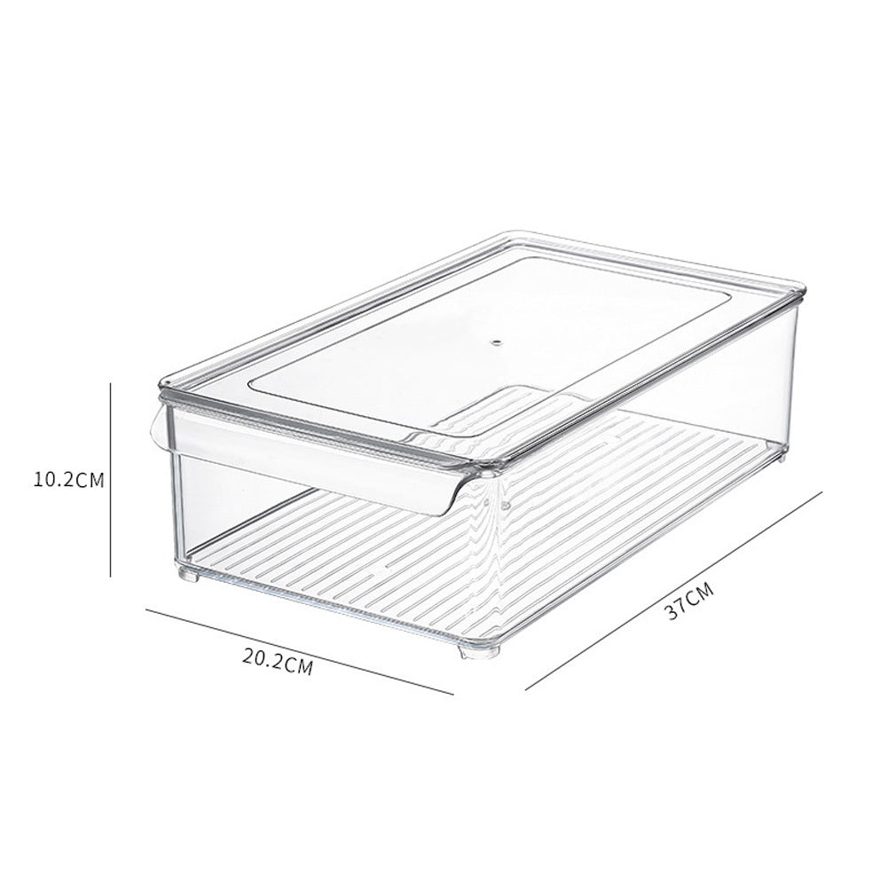 Refrigerator drawer storage box