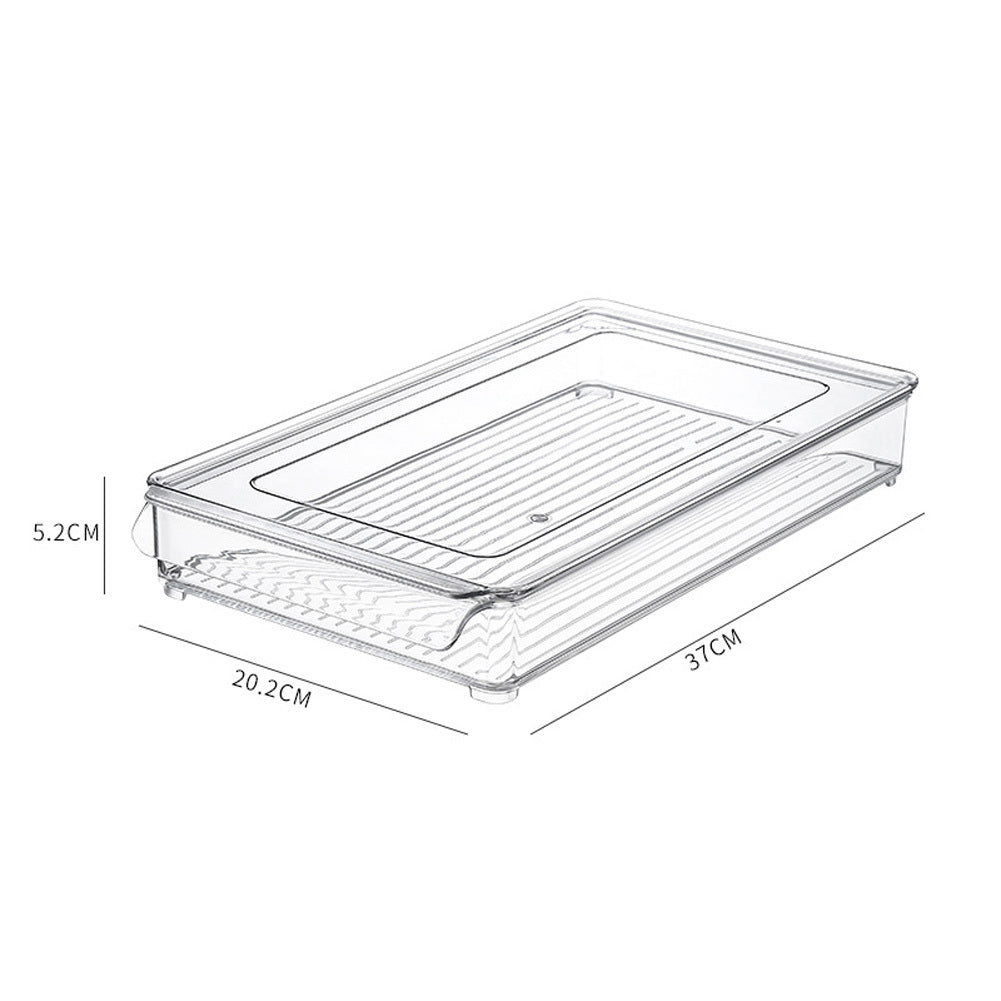 Refrigerator drawer storage box