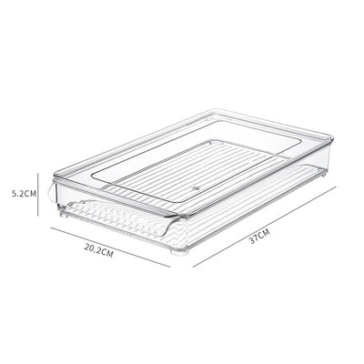 Refrigerator drawer storage box