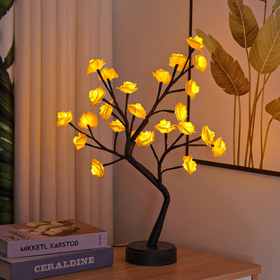 Flower Tree Rose Lamps