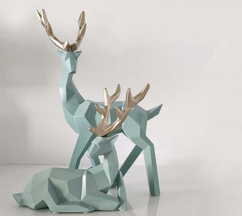 Decoration Deers Table Ornament