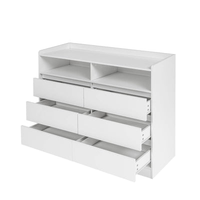 LED Lights Modern Dressers Drawers