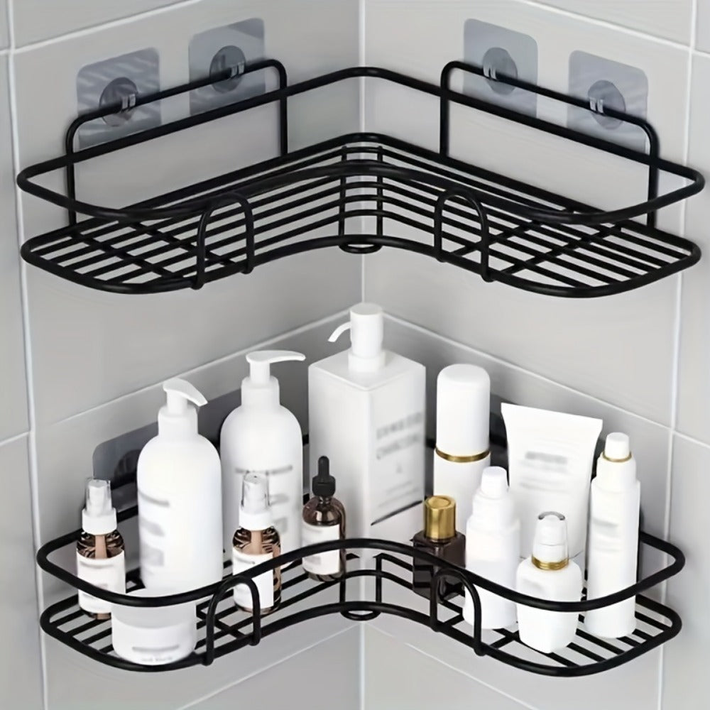 1pc Wall Mounted Bathroom Shelf