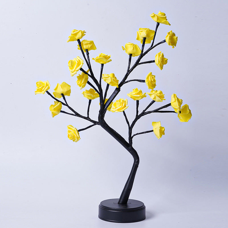 Flower Tree Rose Lamps