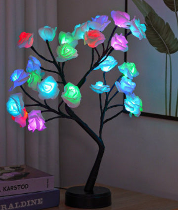 Flower Tree Rose Lamps