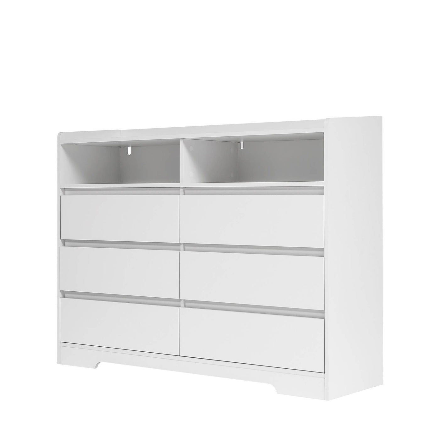 LED Lights Modern Dressers Drawers