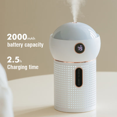 Night Light Air Humidifier USB Rechargeable